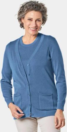GOLDNER Strickpullover Klassisches Stricktwinset