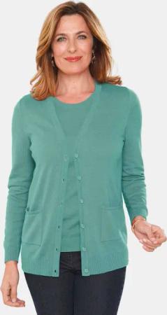 GOLDNER Strickpullover Klassisches Stricktwinset