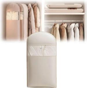 Coonoor Kleidersack Platzsparende hängende Kleidertasche Kleiderschrank-Organizer