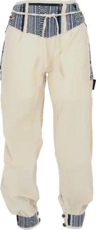 Guru-Shop Relaxhose Muckhose, Pluderhose mit breitem