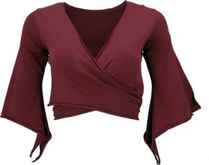 Guru-Shop T-Shirt Elfen Top aus Bio-Baumwolle,