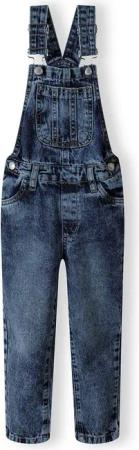 MINOTI Jeanslatzhose Denim-Latzhose im Acid Wash-Stil