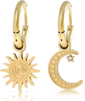 Made by Nami Ohrring-Set Gold Hängend