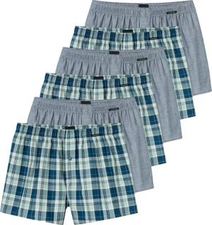 Schiesser Boxershorts 6er Pack Web (Spar-Set,