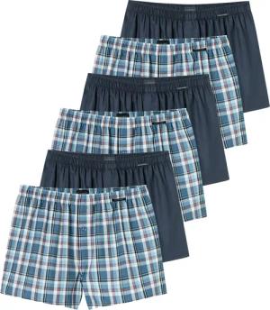 Schiesser Boxershorts 6er Pack Web (Spar-Set,