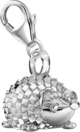 Goldene Hufeisen Charm-Einhänger mini Igel Karabiner
