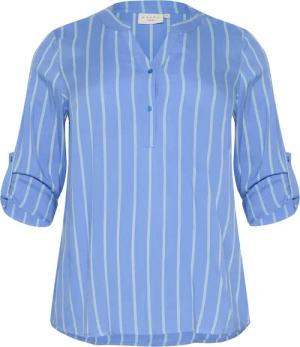 KAFFE Curve Langarmbluse Langarm-Bluse KCsida Große