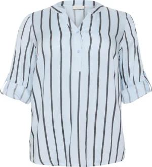 KAFFE Curve Langarmbluse Langarm-Bluse KCsida Große