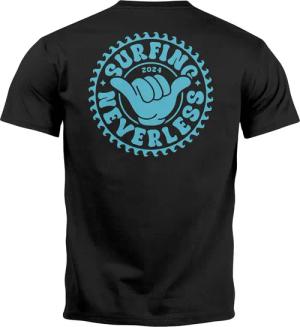 Neverless Print-Shirt Herren T-Shirt Surfing Surfer