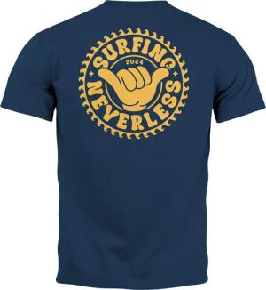 Neverless Print-Shirt Herren T-Shirt Surfing Surfer