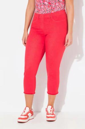 Ulla Popken 7/8-Hose 7/8-Hose Sienna Fransensaum