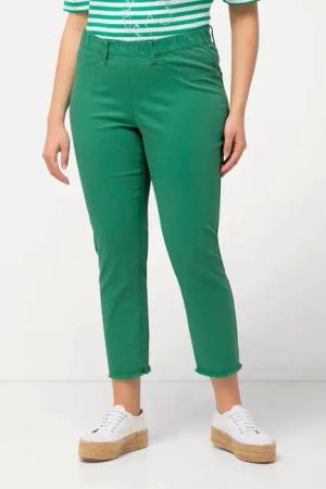 Ulla Popken 7/8-Hose 7/8-Hose Sienna Fransensaum