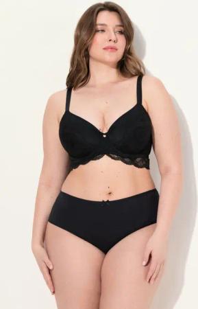 Ulla Popken Longline-BH TRUYOU Bügel-BH Spitze