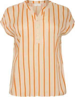 KAFFE Curve Blusentop Ärmellose Bluse KCsida