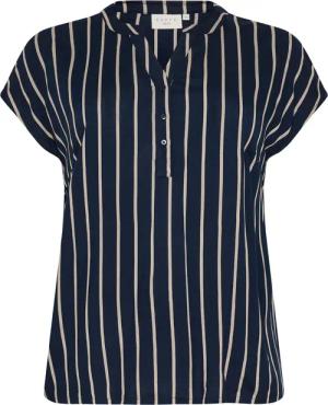 KAFFE Curve Blusentop Ärmellose Bluse KCsida