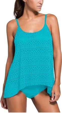 Badekönig Tankini (2 teilig) im Häkellook
