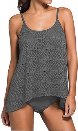Badekönig Tankini (2 teilig) im Häkellook