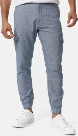 Indicode Leinenhose Booth mit 6 Taschen,