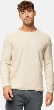 Indicode Strickpullover Loakim aus elastischer Baumwoll-Qualität,