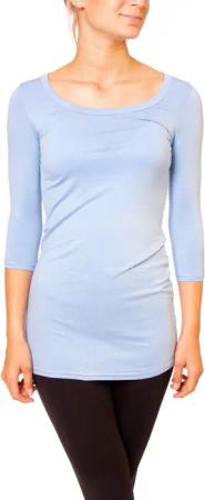 Muse Rundhalsshirt Basic 3/4 Arm Longshirt