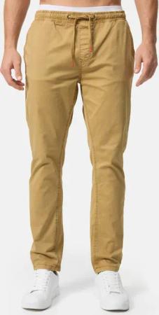 Indicode Chinohose Osborne mit elastischem Bund