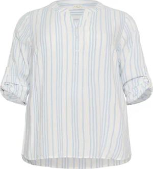 KAFFE Curve Langarmbluse Langarm-Bluse KCmille Große