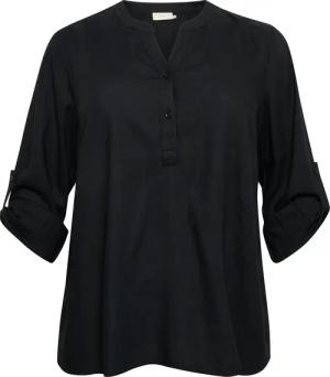 KAFFE Curve Langarmbluse Langarm-Bluse KCmille Große