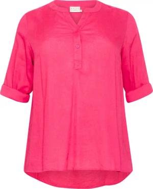 KAFFE Curve Langarmbluse Langarm-Bluse KCmille Große