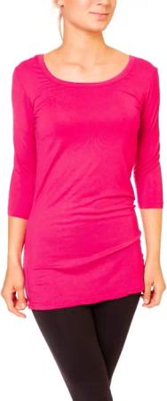 Muse Rundhalsshirt Basic 3/4 Arm Longshirt