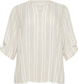 KAFFE Curve Langarmbluse Langarm-Bluse KCmille Große
