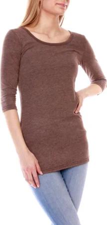 Muse Rundhalsshirt Basic 3/4 Arm Longshirt