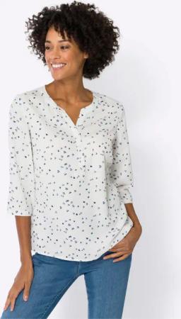 Sieh an! Klassische Bluse Schlupfbluse