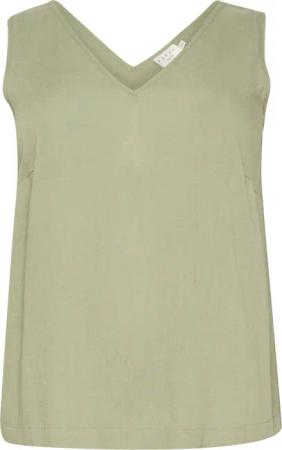 KAFFE Curve Blusentop Ärmellose Bluse KCmille