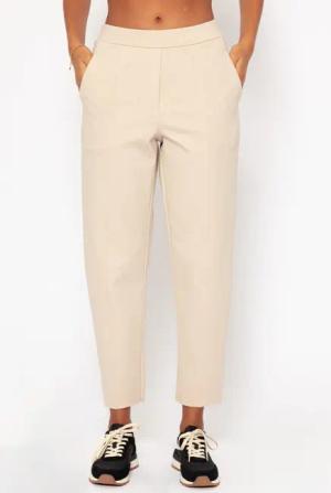 SASSYCLASSY Chinohose Chinohose Damen mit Ziernaht