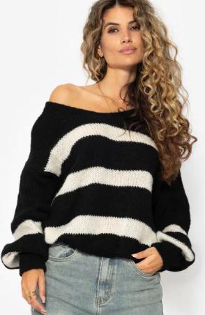 SASSYCLASSY Strickpullover Oversize Pullover Damen mit