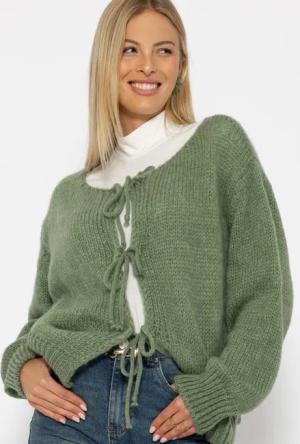 SASSYCLASSY Cardigan Oversize Strickjacke Damen mit