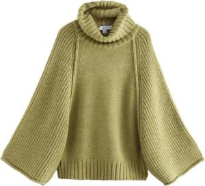 Next Strickponcho Strickponcho mit Rollkragen (1-tlg)