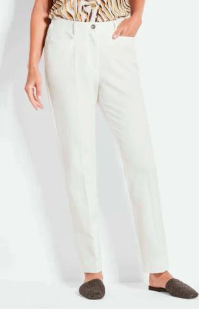 GOLDNER Stoffhose Bauchweghose Adelina mit Formbund