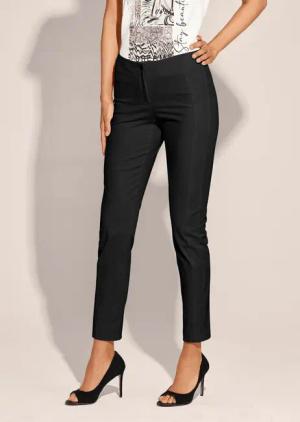 MADELEINE Stoffhose Schlanke Stretch-Hose zum Schlüpfen