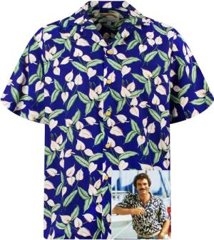Pacific Legend Hawaiihemd Tom Selleck Green