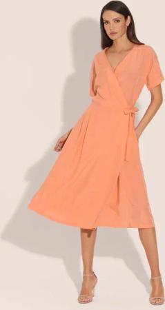 MADELEINE Midikleid Kleid mit eingearbeiteten Taschen