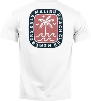 Neverless Print-Shirt Herren T-Shirt Backprint Surfer