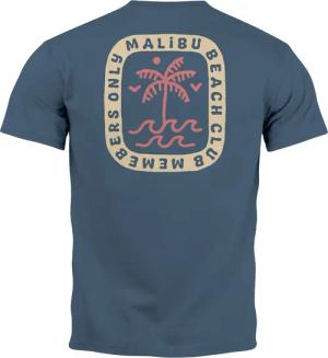 Neverless Print-Shirt Herren T-Shirt Backprint Surfer