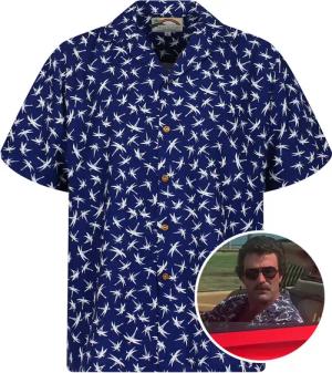 Pacific Legend Hawaiihemd Tom Selleck Dragonfly