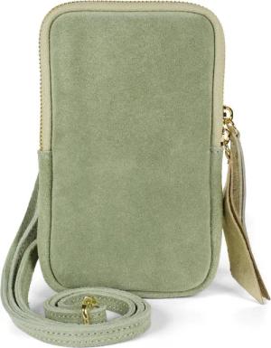 styleBREAKER Mini Bag Echtleder Handy Umhängetasche
