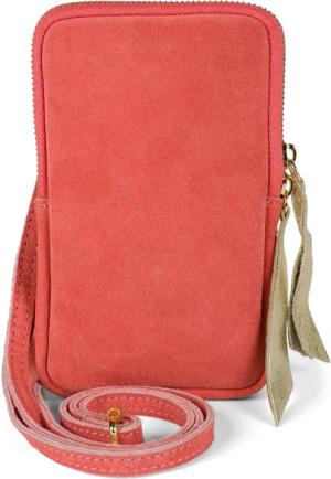 styleBREAKER Mini Bag Echtleder Handy Umhängetasche
