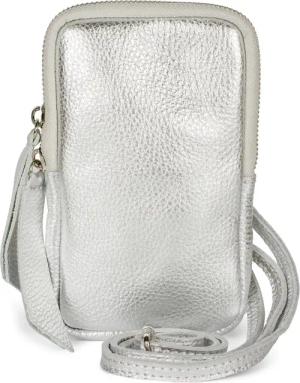 styleBREAKER Mini Bag Echtleder Handy Umhängetasche