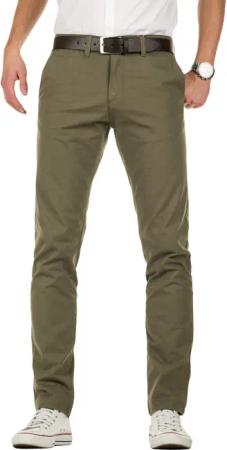 Yazubi Chinohose Kyle Chino-Hose mit Gürtel