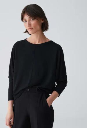 OPUS Langarmshirt Shirt SIMPLA Batwing Fit