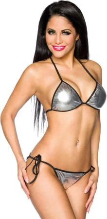 Atixo Triangel-Bikini Wetlook Brasil-Bikini Set im